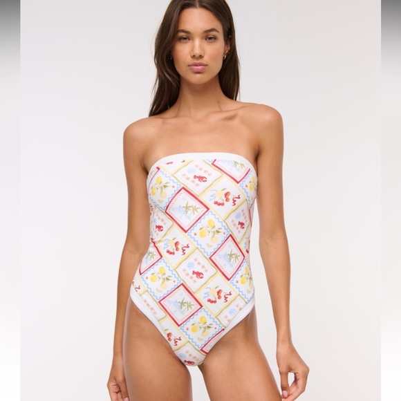 NWT Abercrombie One Piece Swimsuit - Picture 1 of 8